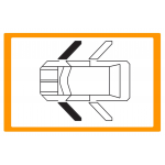 Alzavetro sinistro-destro anteriore per 4 porte