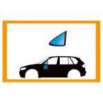 Vetro lateral camion MAN F90 LARGE 86-01 FA SX-DX CHIARO PIANO  - Veicolo commerciale 2 porte - Fisso Anteriore