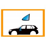 Vetro laterale auto NISSAN NOTE MPV 13- FISSO. ANT. DX  - Fisso anteriore Destro