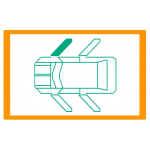 Alzavetro auto  porta Anteriore lato  DESTRO per  Skoda Octavia “5E3” Berlina (11/2012) Solo meccanismo per motori originali con