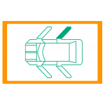Alzavetro auto  porta Posteriore lato  DESTRO per  Bmw X1 "F48" (9/2015) Solo meccanismo per motori originali con elettronica / 