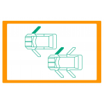 Alzavetro destro anteriore per 2 porte e 4 porte